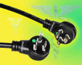 Conjunto De Cabo De Energia De Ângulo Direito De Grau Médico
